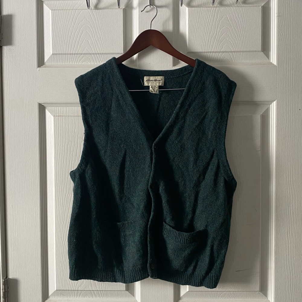 Vintage Eddie Bauer Wool Vest